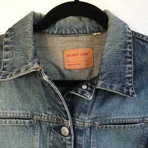 Helmut Lang Perfectly worn out Jean Jacket